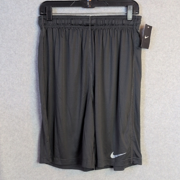 Nike Men's Charcoal Gray Athletic Shorts - Picture 1 of 3